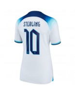 Anglie Raheem Sterling #10 Domácí Dres pro Dámské MS 2022 Krátký Rukáv